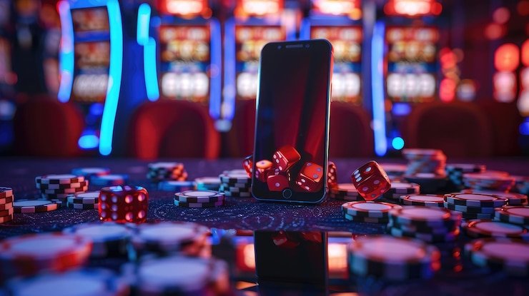 stakes live baccarat table with dealer and card layout